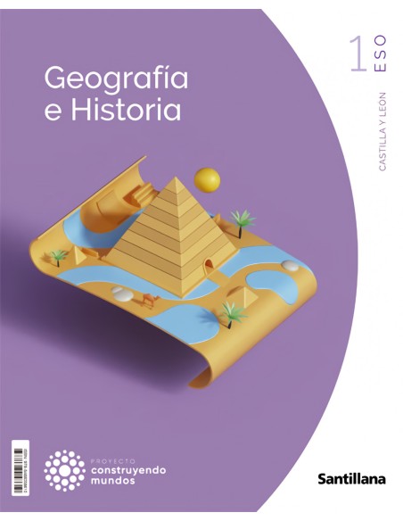 GEOGRAFIA E HISTORIA 1ºESO CONSTRUYENDO MUNDOS CASTILLA LEON 2023